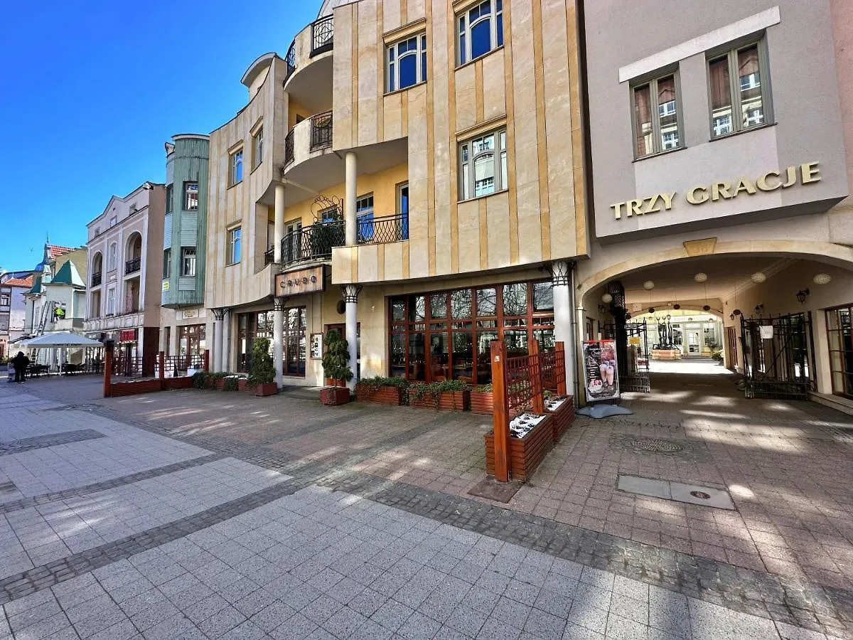 アパート Azja, Sopot Monte Cassino, Balkon, Parking