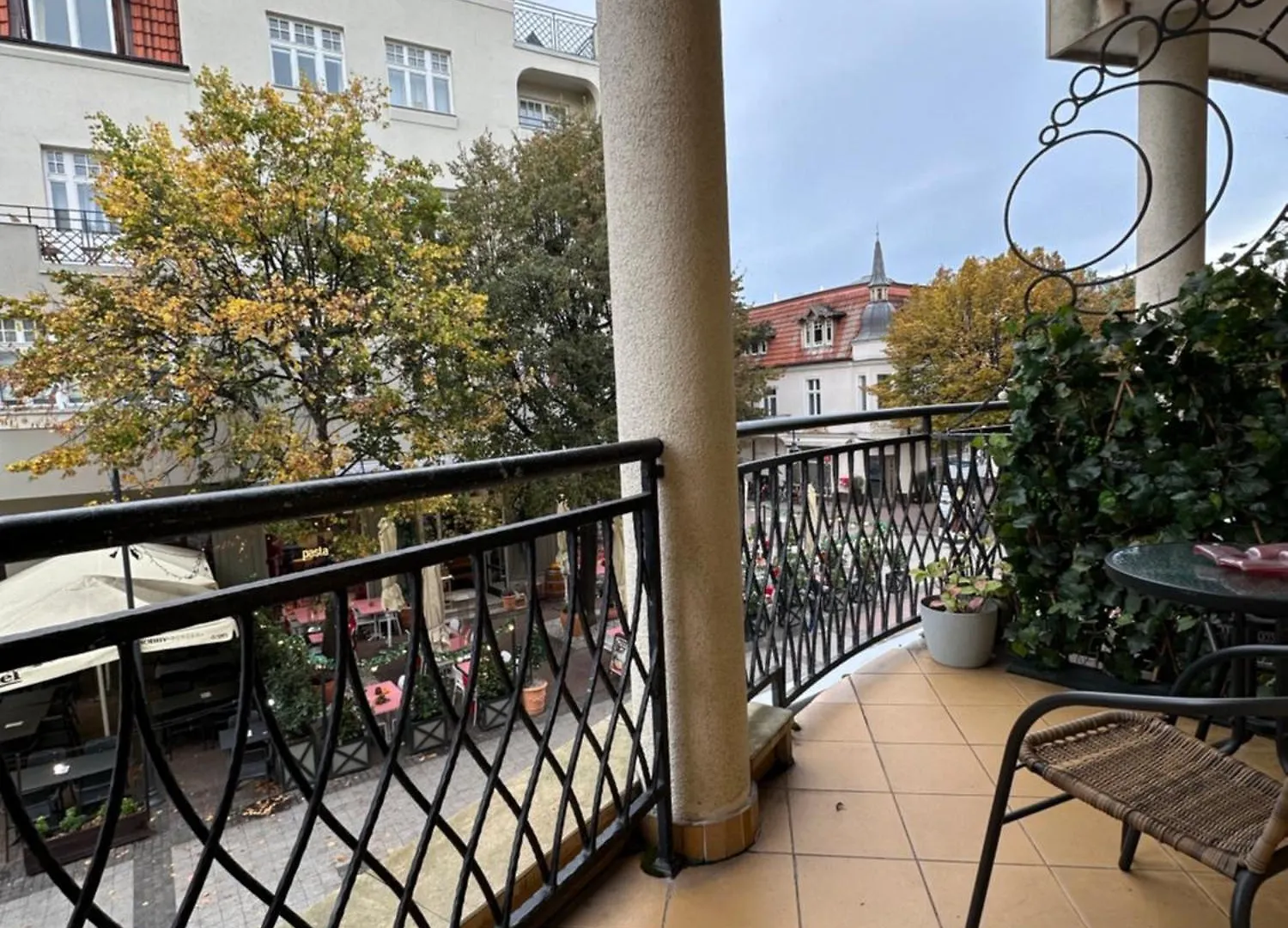アパート Azja, Sopot Monte Cassino, Balkon, Parking ポーランド